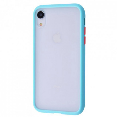 Чохол Shadow Matte для iPhone Xr Tiffany/Red